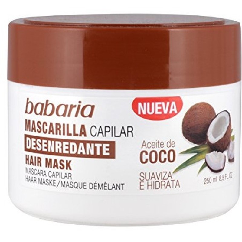 Mascarilla Capilar Coco BABARIA  400 Ml | Cash Borosa