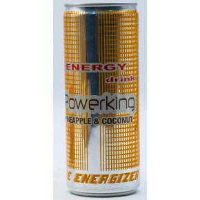 Bebida Energetica POWER KING Piña y Coco 250 ML