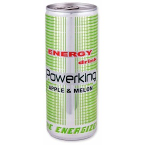 Bebida Energetica POWER KING Manzana y Melon 250 ML