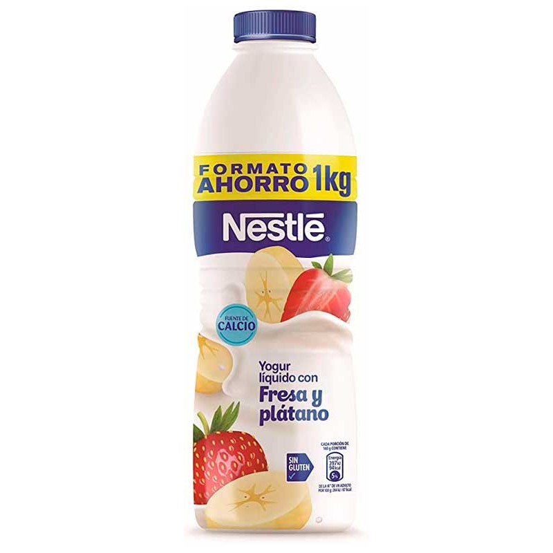 Yogur Liquido Sabor Fresa NESTLE 750 GR | Cash Borosa