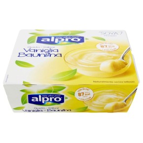 Postre de Soja Vainilla ALPRO X4