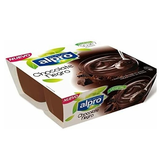 Postre de Soja Chocolate Negro ALPRO X4 | Cash Borosa