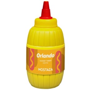 Mostaza ORLANDO Barrilito.300 GR