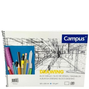 Bloc de Dibujo ARTE LUXE CAMPUS A4 20 Hojas