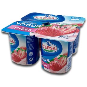 Yogur Sabor Galleta CLESA X4 | Borosa Market