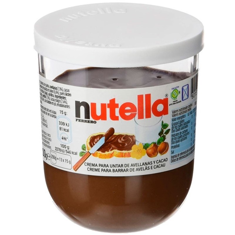 Crema al Cacao NUTELLA  200 GR | Cash Borosa