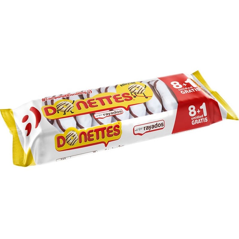 DONETTEs Rayados 6 UND | Cash Borosa