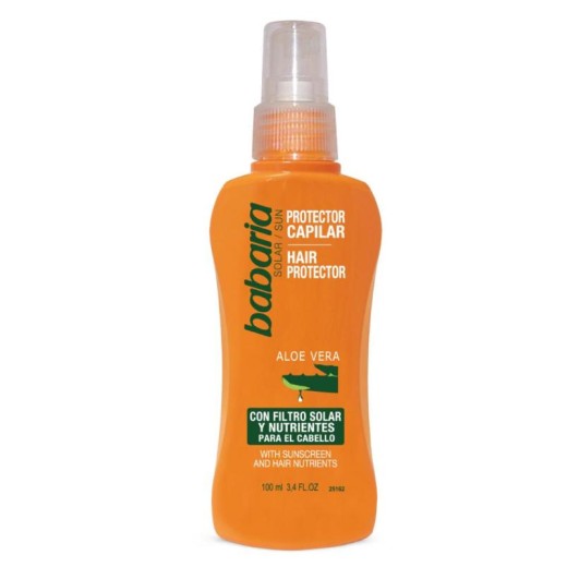 Protector Solar Capilar Aloe BABARIA 100ML | Borosa Market Protector Solar Capilar Aloe BABARIA 100ML | Borosa Market