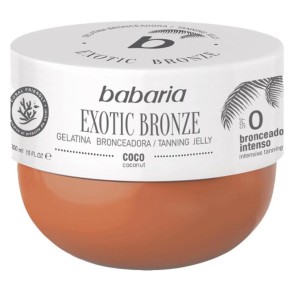 Gelatina Bronceadora BABARIA  Intenso Coco F-0 300ML