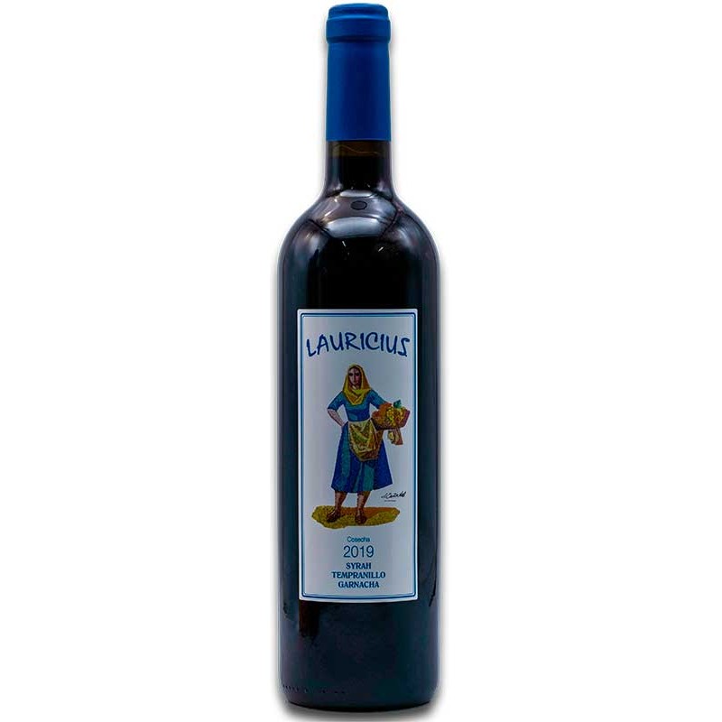 Vino Lauricius Tinto Garnacha Joven Azul | Cash Borosa