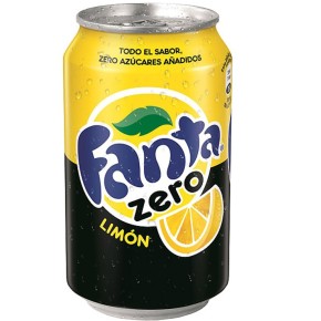 Refresco FANTA Limon Zero Lata 33 CL