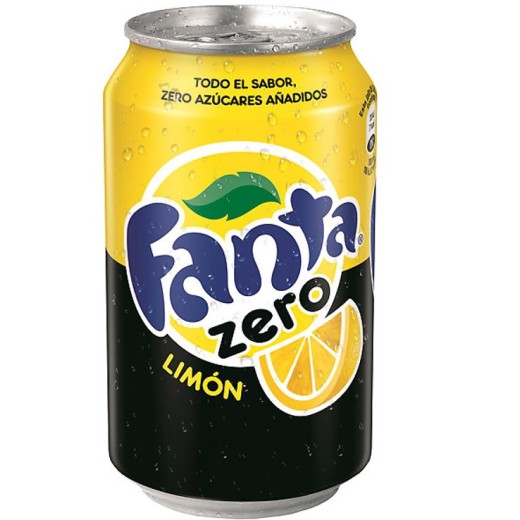 Refresco FANTA Limon Zero Lata 33 CL | Cash Borosa