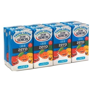 Fruta + Leche Caribe DON SIMON Pack 8 X 125 ML