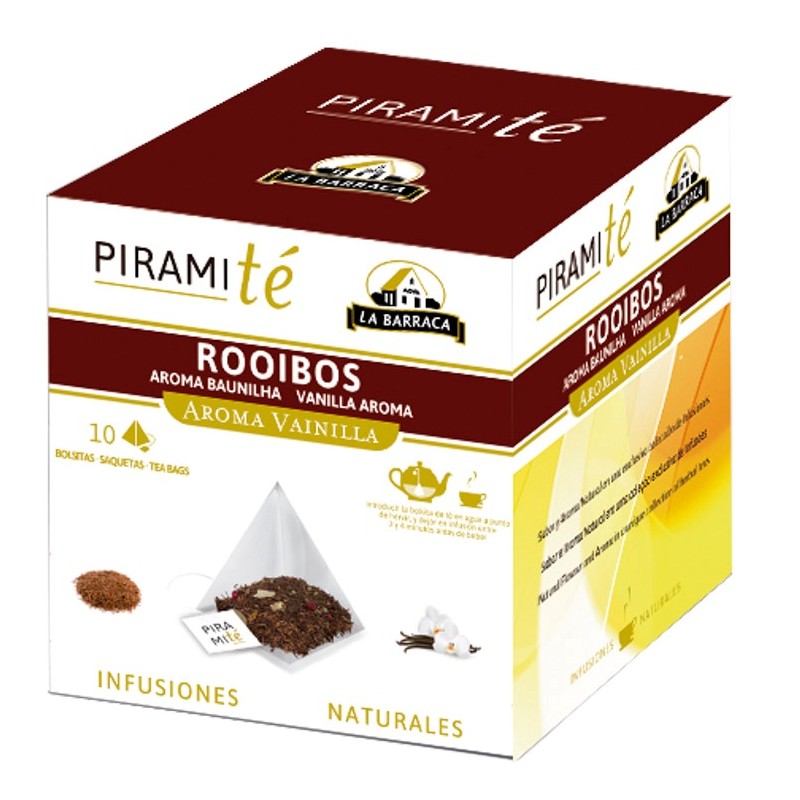 Te Rooibos Vainilla Piramite LA BARRACA 10 Und | Borosa Market