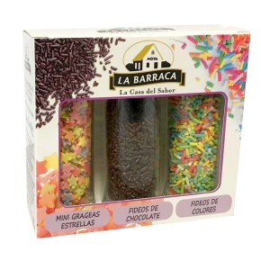 Surtido Decoracion Reposteria  BARRACA Pack De 3 Und