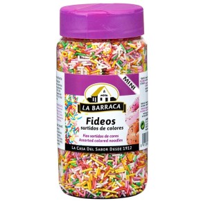 Fideo Colores BARRACA Tarro  230 Gr