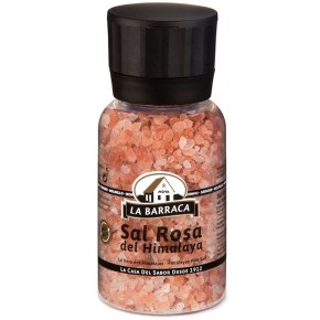 Sal Rosa del Himalaya Molinillo BARRACA Pequeño 80 Gr