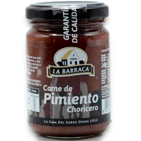 Carne Pimiento Choricero BARRACA Tarro Cristal 140 GR.