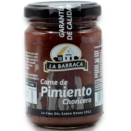 Carne Pimiento Choricero BARRACA Tarro Cristal 140 GR. | Cash Borosa