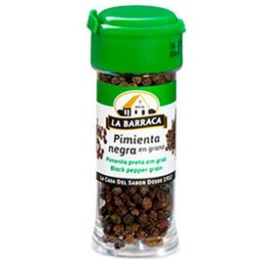 Pimienta Negra Grano BARRACA Bote 25 GR