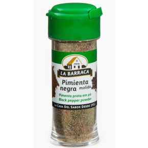 Pimienta Negra Molida BARRACA Bote 25 GR