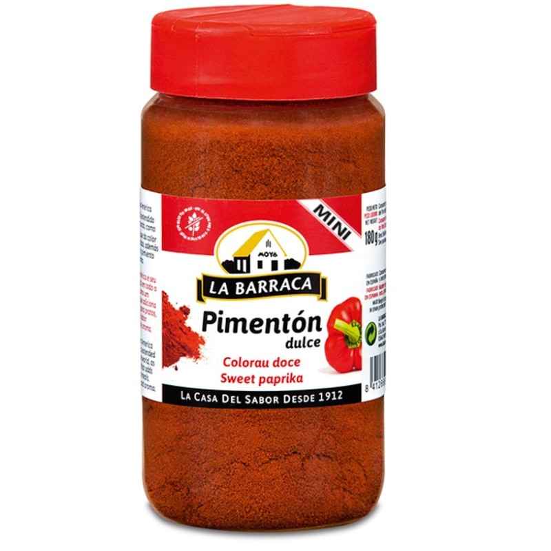 Pimenton Dulce BARRACA Tarro Mini 180 GR | Borosa Market
