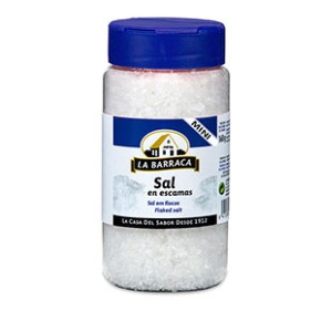 Sal En Escamas BARRACA Tarrina  Mini  160 Gr