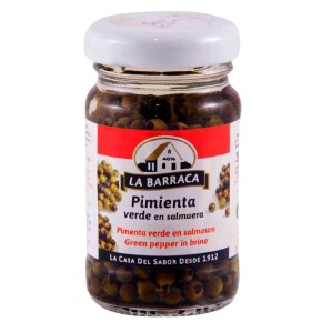 Pimienta Verde en Salmuera BARRACA Cristal 35 Gr