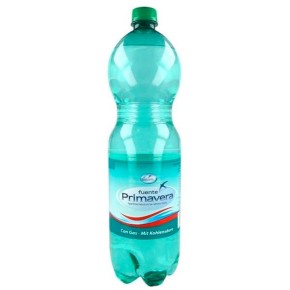 Agua Mineral con Gas Primavera 1.5 L