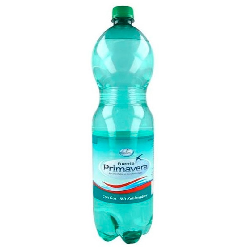 Agua Mineral con Gas Primavera 1.5 L | Cash Borosa