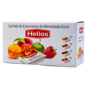 Mermelada Surtidas HELIOS PACK 8 UND x 25 GR