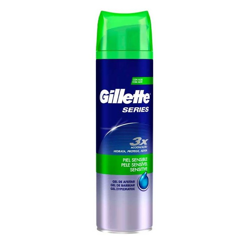 Gel de Afeitar Clasico GILLETTE Sensible 200 ML | Cash Borosa