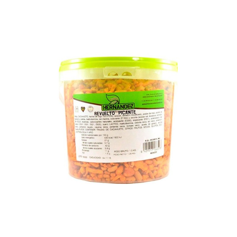 Revuelto Picante HERNANDEZ Cubo 1.5 Kg | Cash Borosa