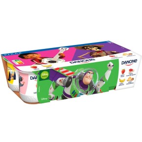 Yogur Sabor Fresa, Platano, Macedonia , Queso DANONE X 8