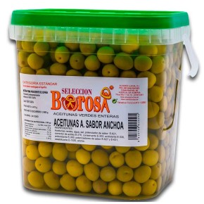 Aceitunas Manzanillas  BOROSA Cubo 2.600 KG