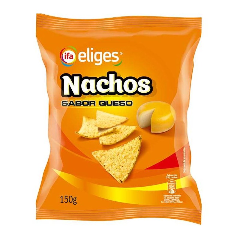 Nachos Queso Tex Mex IFA 150 GR | Cash Borosa