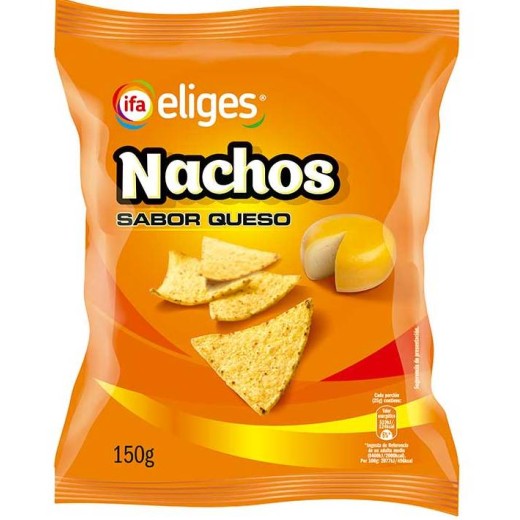 Nachos Queso Tex Mex IFA 150 GR | Cash Borosa