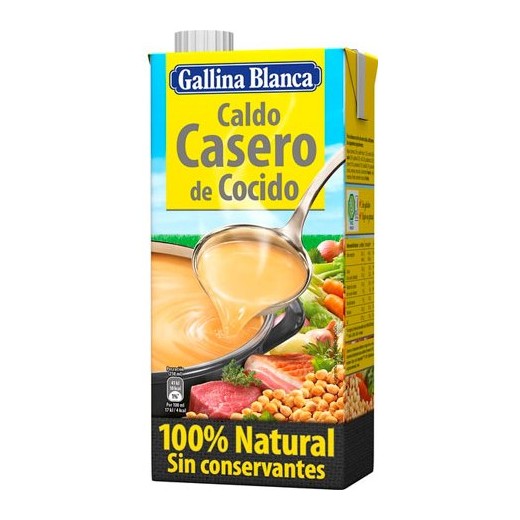 Caldo Cocido GALLINA BLANCA 1 L | Cash Borosa