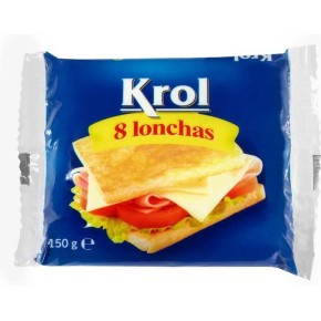 Queso Lonchas KROL 8 UND 150GR