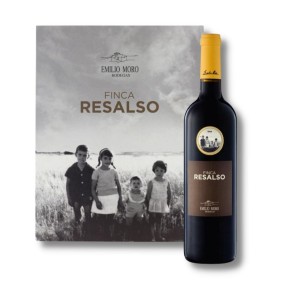 Estuche Vino Tinto Ribera  Duero D.O.FINCA RESALSO 75CL x 2