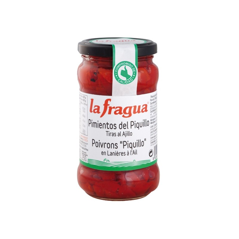 Pimiento del Piquillo En Tiras IFA Tarro 1/2 Kg | Cash Borosa