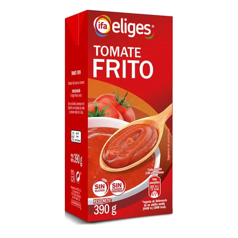 Tomate Frito IFA Brick 350 Gr | Borosa Market