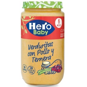 Tarrito Hervido de Verduritas de la Huerta HERO 235 GR