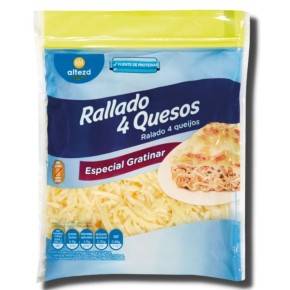 Queso Rallado 4 Quesos ALTEZA 200 GR