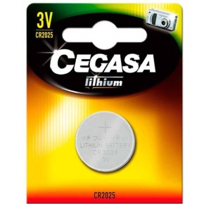 Pila CEGASA Boton V3 CR2025 BLISTER