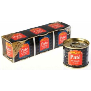 Pate ARGAL Pack 3 UND x 80 GR