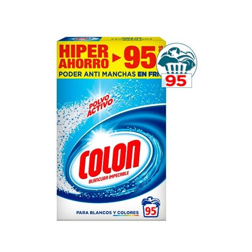 Detergente Ropa Polvo COLON 95 Cacitos 4.75K | Cash Borosa