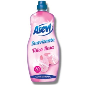 Suavizante Concentrado ASEVI Rosa Talco 60 Lav 1.5 L