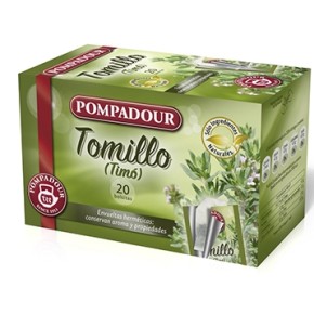 Infusion Hierbas de Tomillo POMPADOUR 20 UND