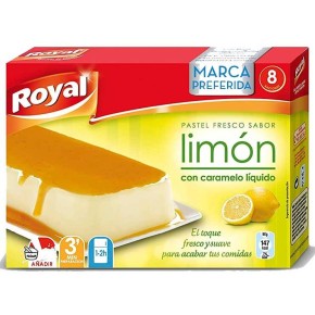 Preparado De Pastel De Limon Royal 8 Raciones